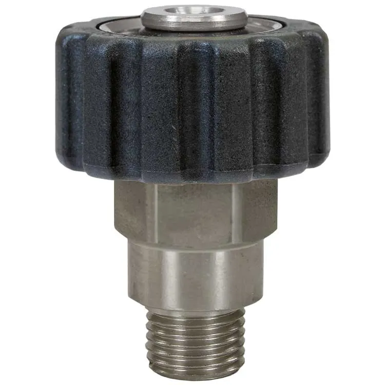 M22x1,5 : 1/4"AG Handverschraubung Edelstahl
