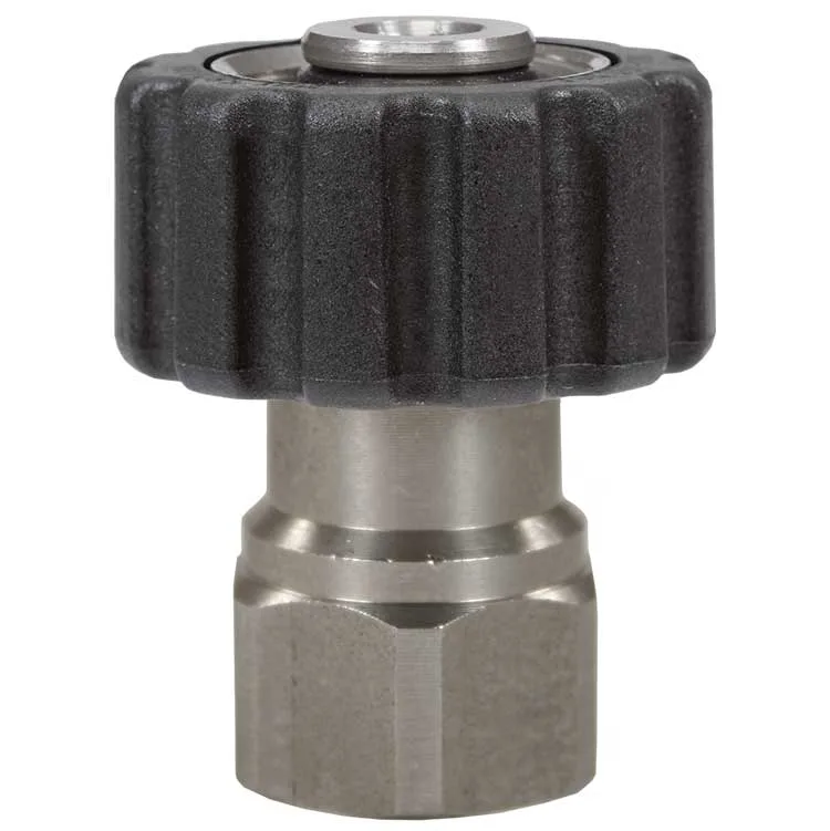 M22x1,5 IG : 1/4"IG Handverschraubung Edelstahl